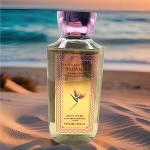 Bath & Body Works Body Wash- Bahamas Passionfruit & Banana Flower (10 fl oz)
